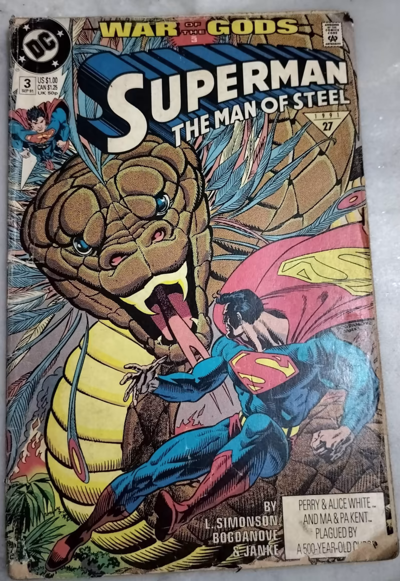 War of the God - Superman The man of steel
