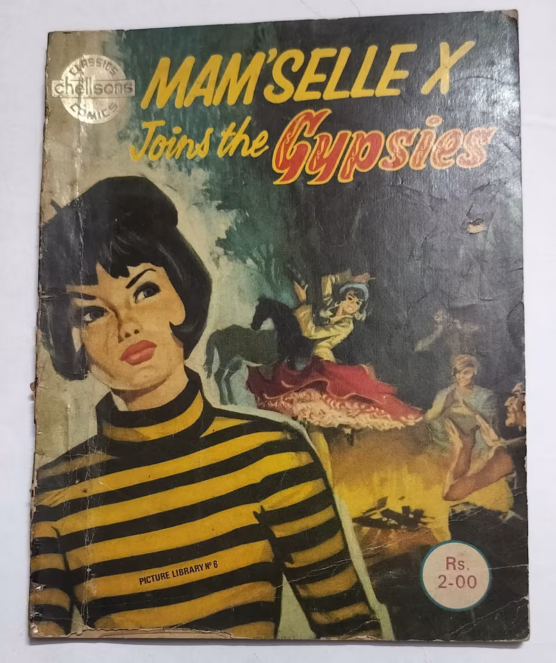 Mam'Selle X Joins the Gypsies - Classic Chellsons Comics