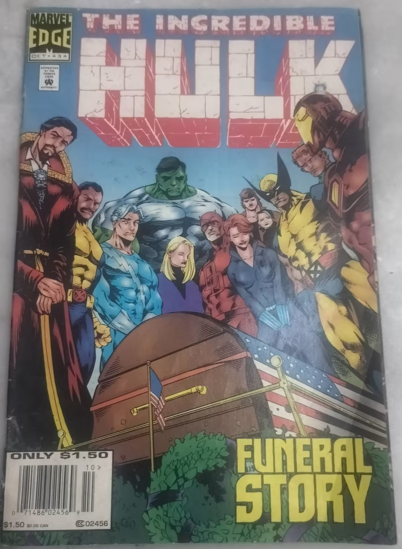Funeral Story - the incredible hulk