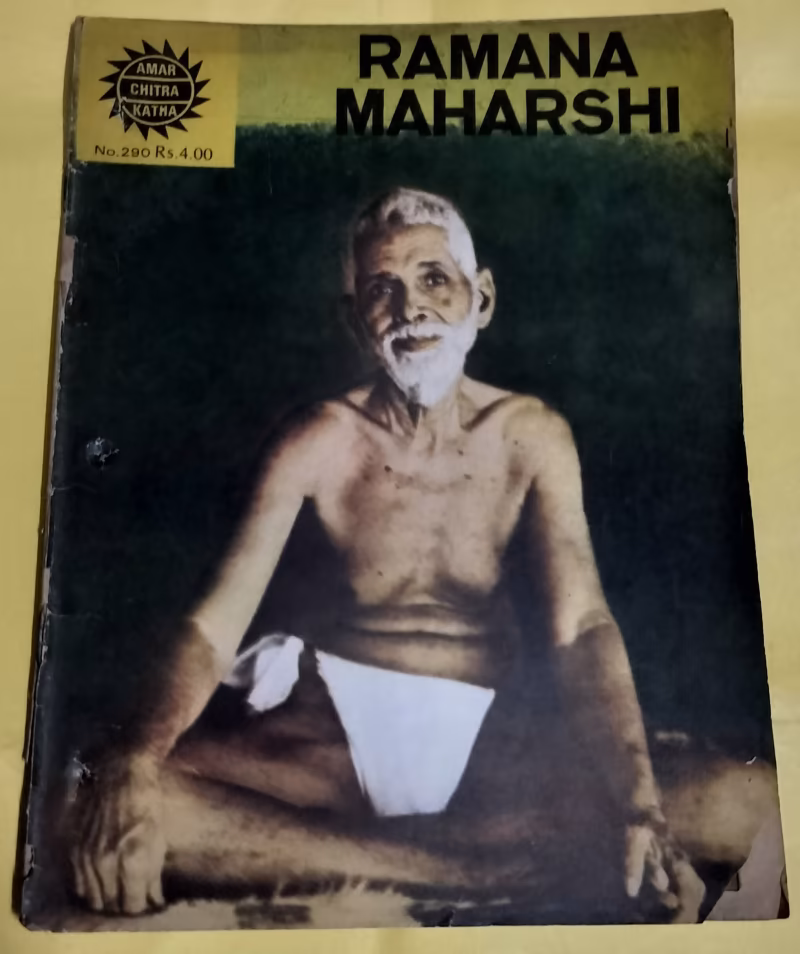 Ramana Maharshi - "vintage amar chitra katha"