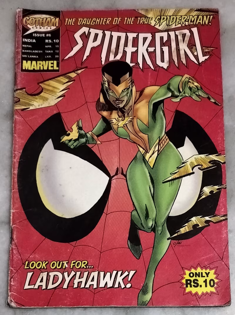 Look out for ladyhawk - Spider+Girl