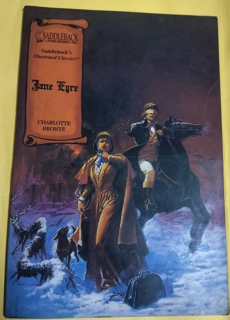 Jane Eyre - "old english graphic novel"