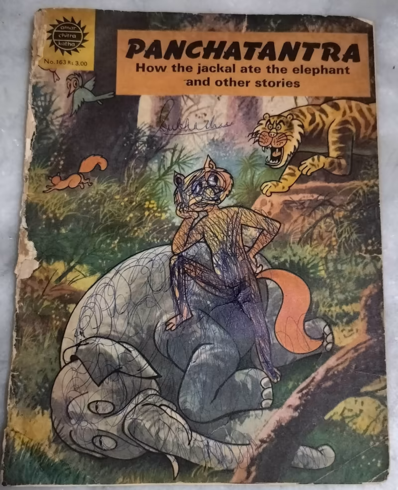 Panchatantra - How the Jackal ate the elephant and other stories