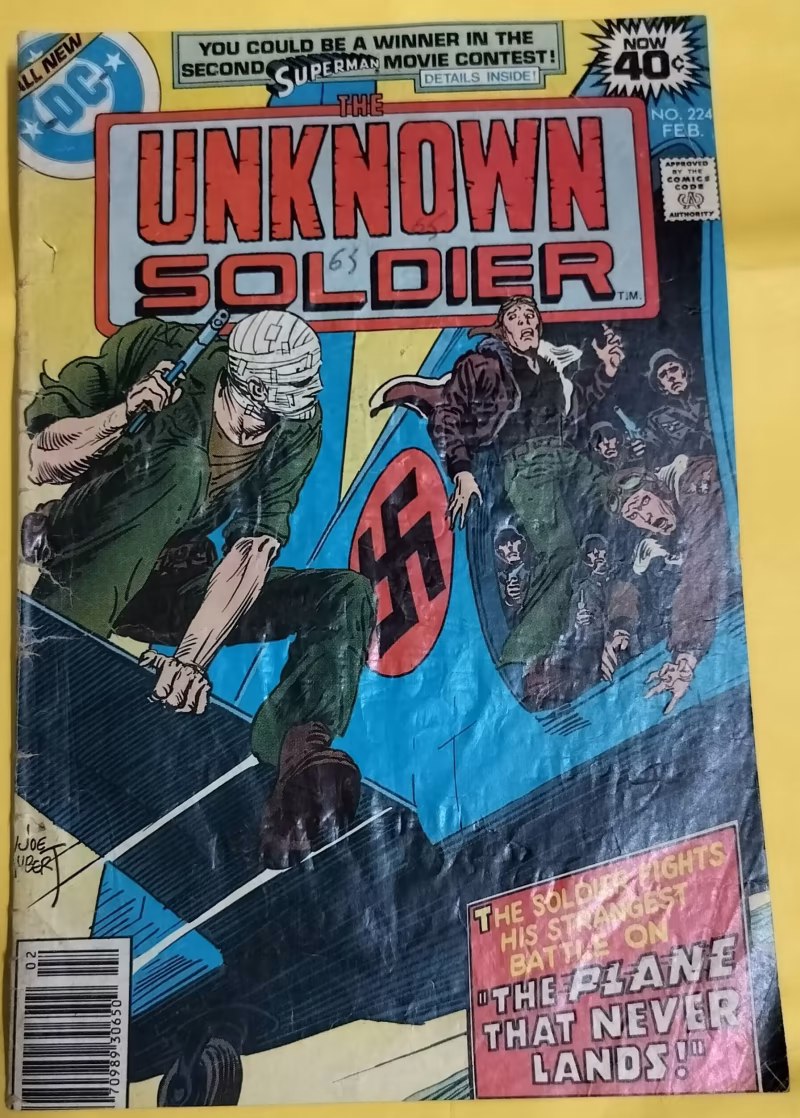Welcome to Valhallh - "The Unknown Soldier" - "vintage dc comics