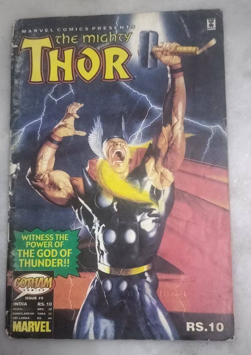 The Icy touch of death - the mighty Thor