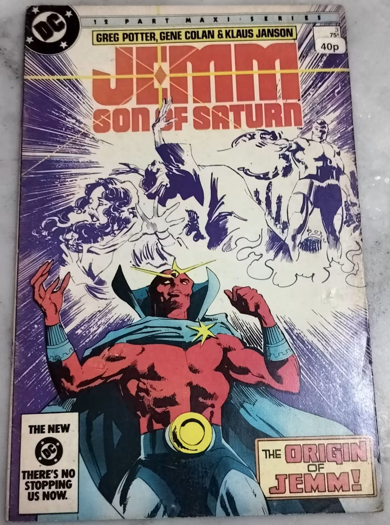 Flashback (The Origin of Jemm) - Jemm, Son of Saturn