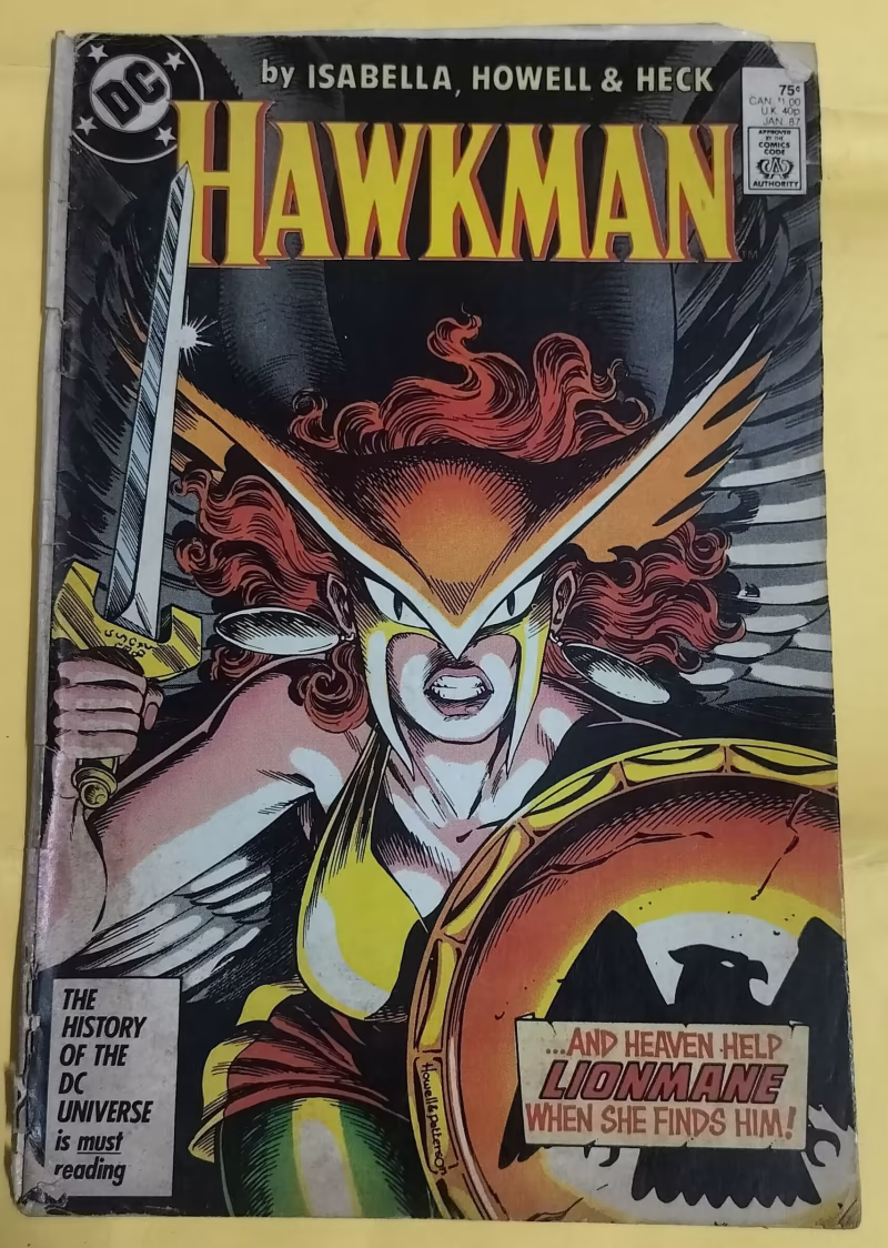 A Lion in the Streets - "Hawkman"
