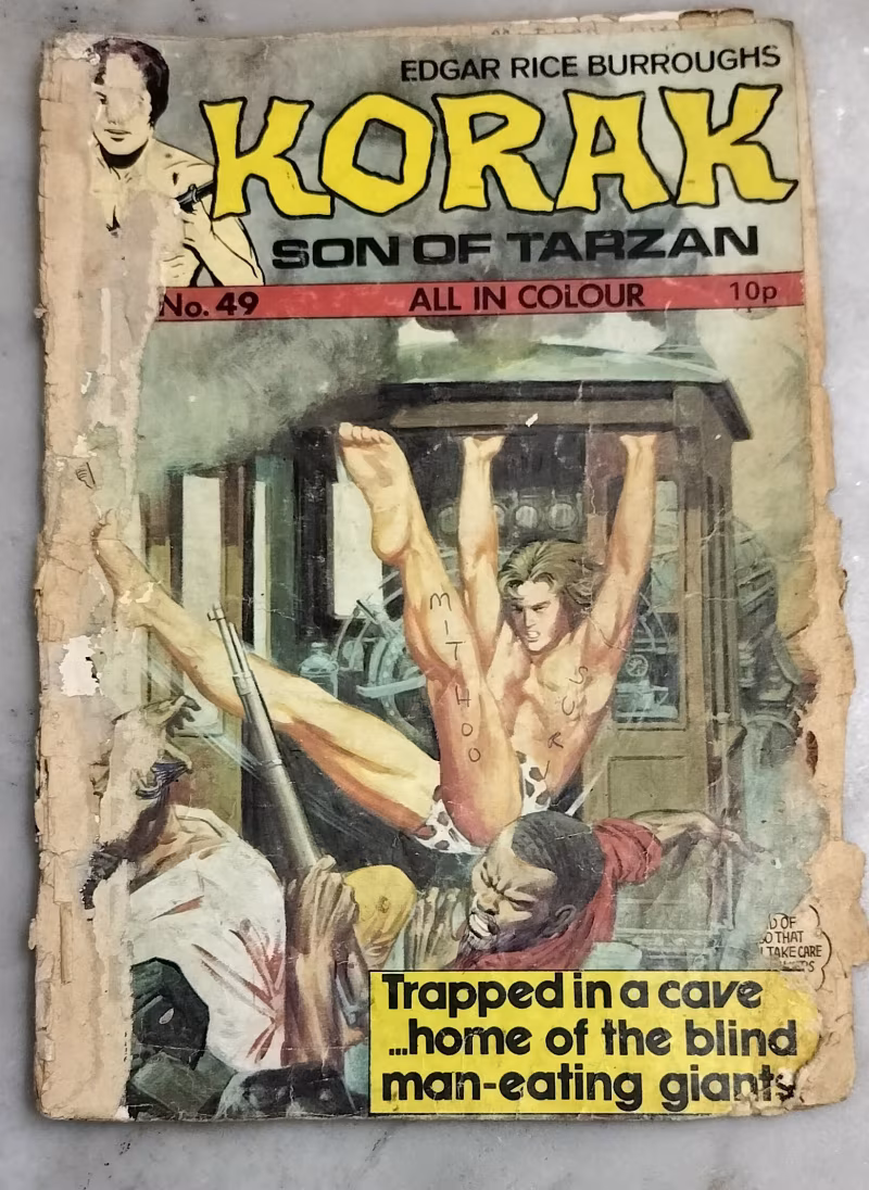 The blind man eating giants - Korak son of tarzan