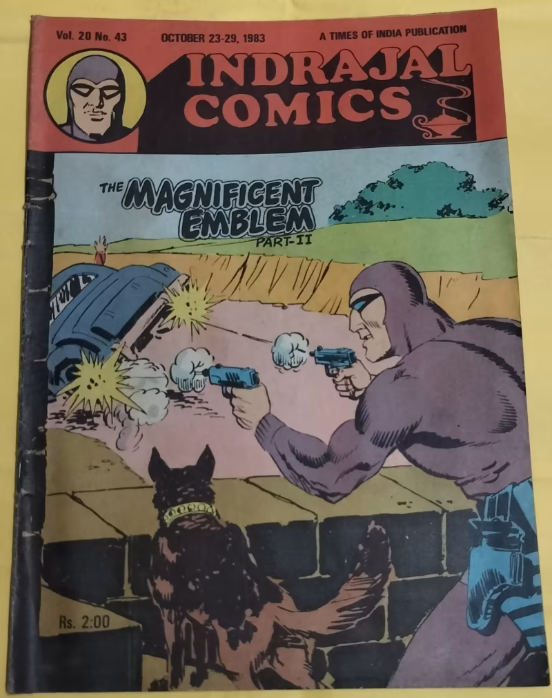 The Magnificent Emblem Part-III - "vol-20-no-43" - "phantom" - "indrajal comics"