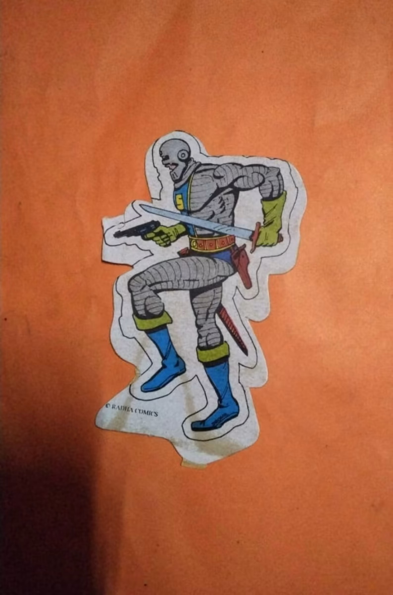 Radha Comic Vintage Sticker