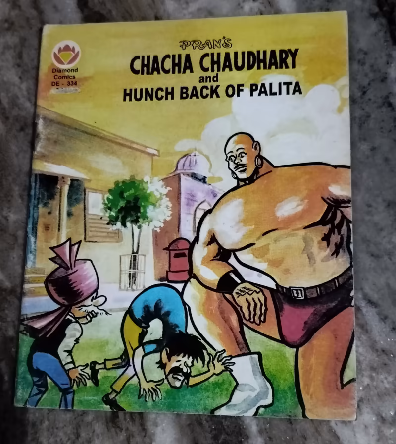 Chacha Chaudhary hunch back of palita