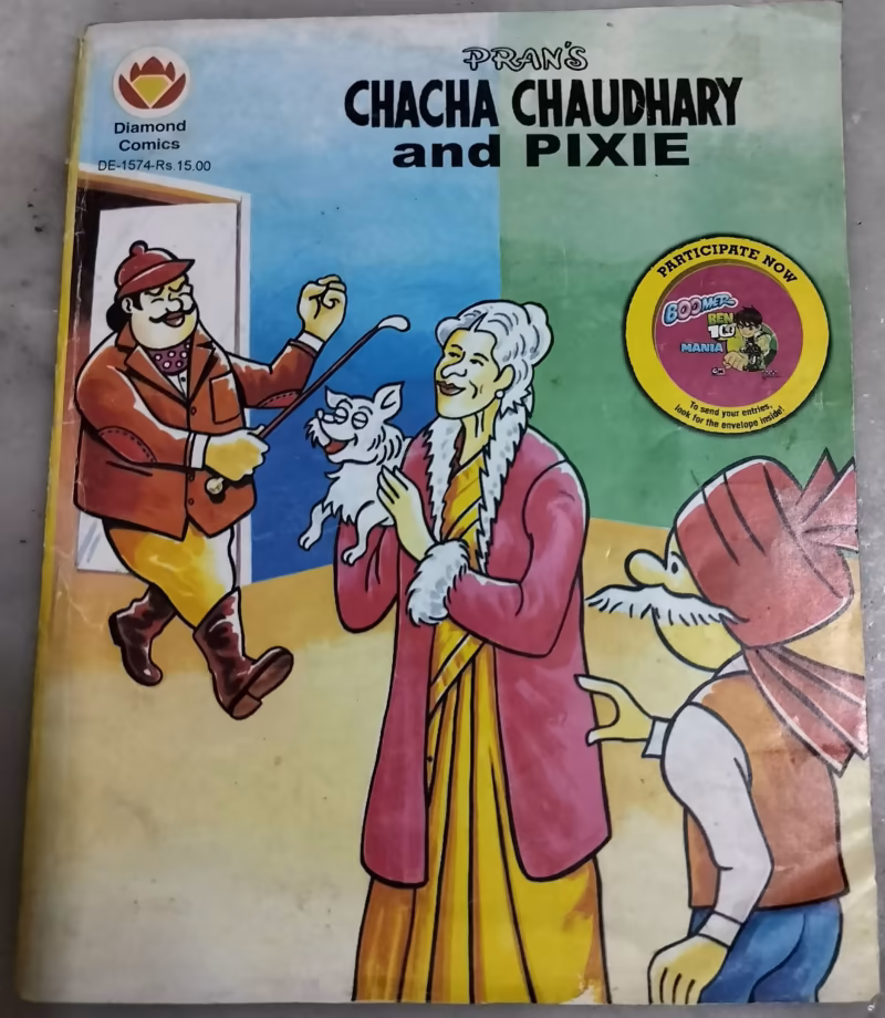 Chacha Chaudhary and Pixie