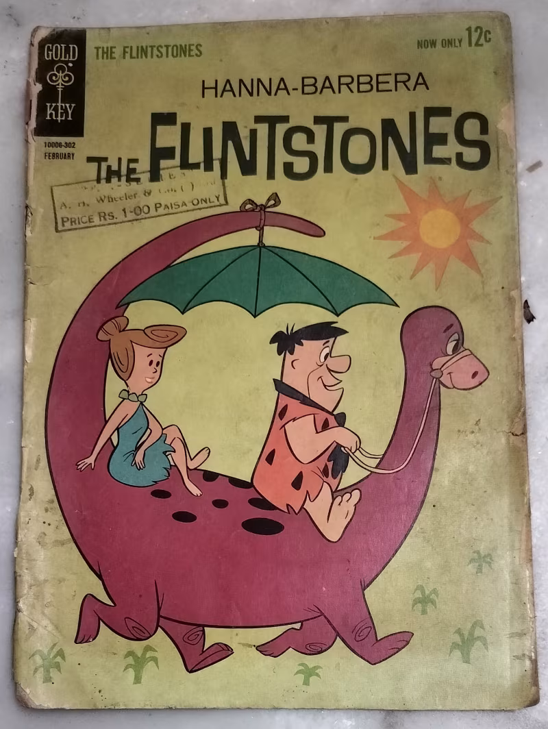 The Flintstones -  Seal of Disapproval - old vintage Gold Key comics