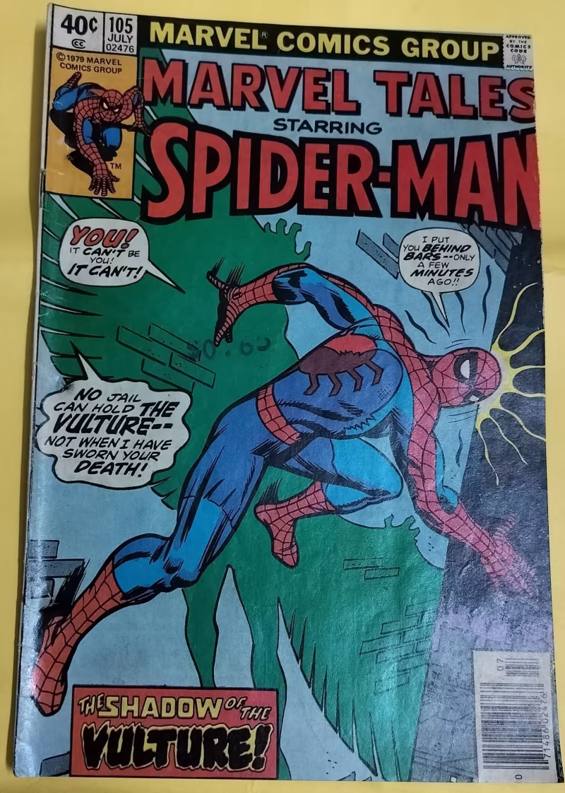 The Vulture Hangs High - "Spider-Man" - "old marvel comics"