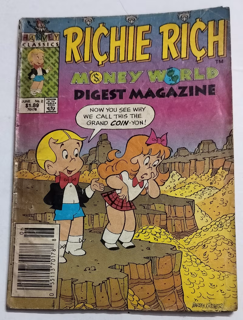 Richie Rich - money world - digest magazine