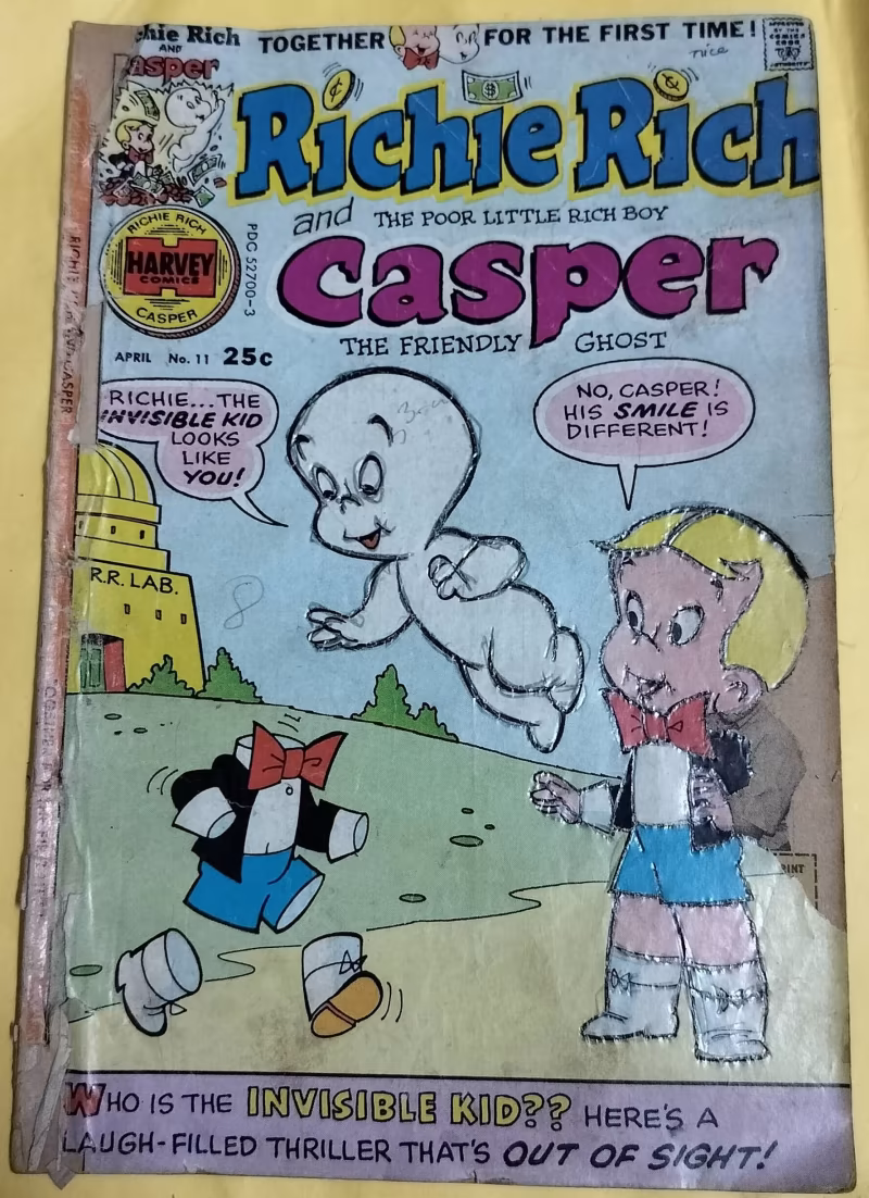 The Invisible Kid - "richie rich and casper"