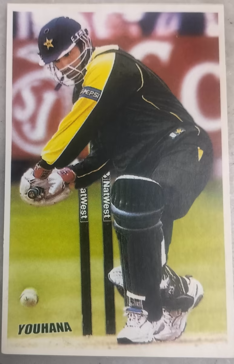 Vintage Cricket Postcard - "Youhana"