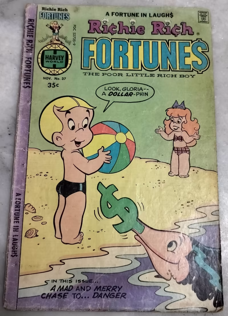 Gloria has been Kidnapped - Richie Rich Fortunes