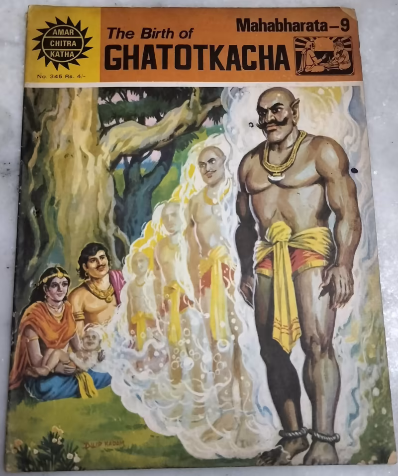 The Birth of Ghatotkacha - Mahabharata - 9