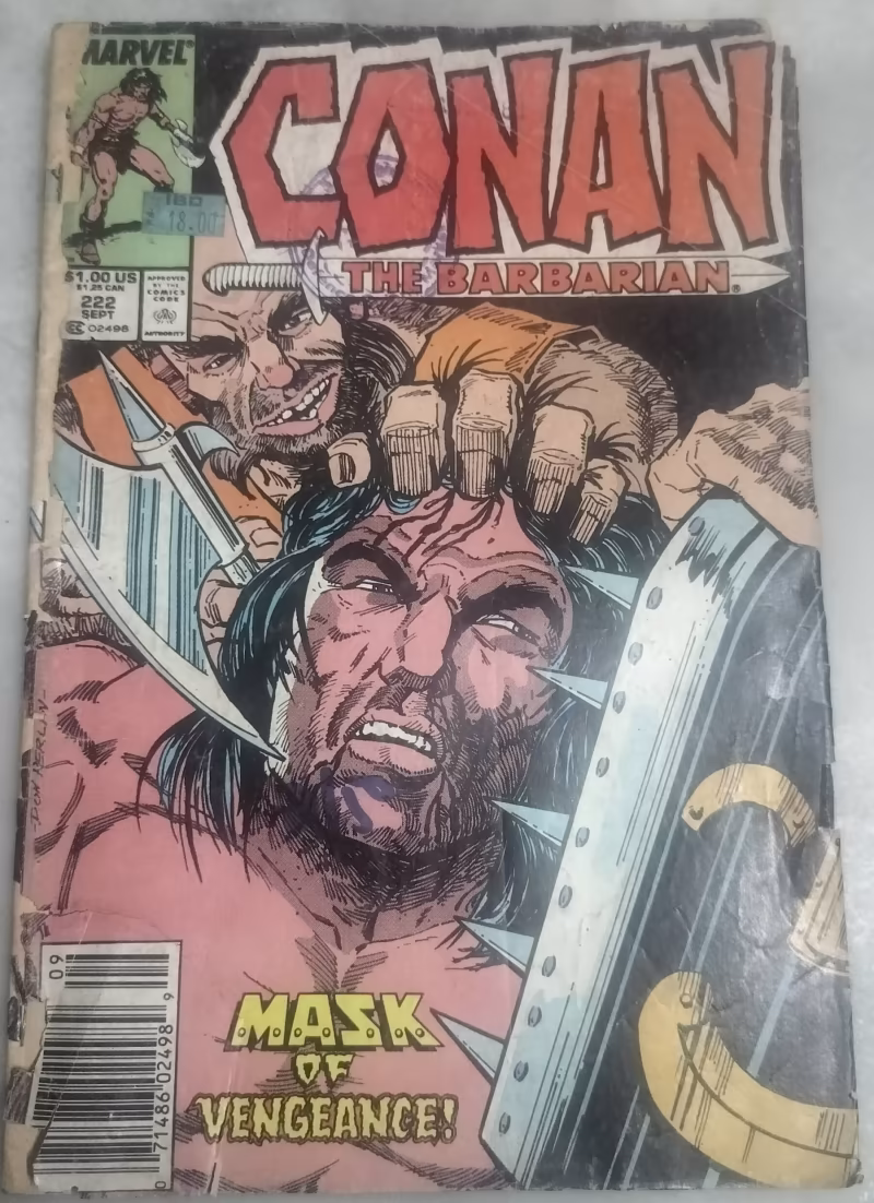 The Mask of Vengeance - "conan the barbarian"