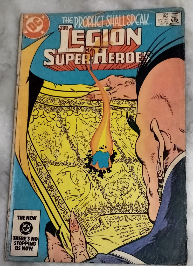The Prophet Shall Speak - Legion of Super-Heroes