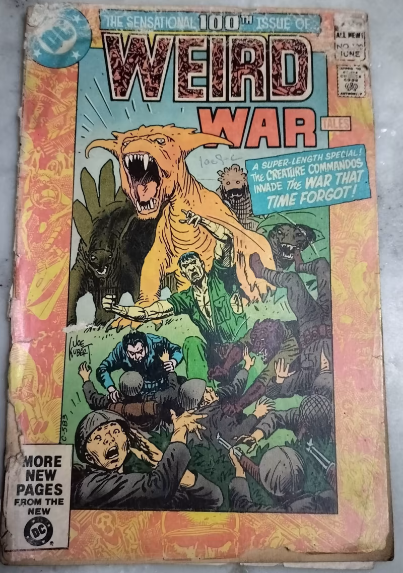 Dinosaur Convoy - Weird War Tales