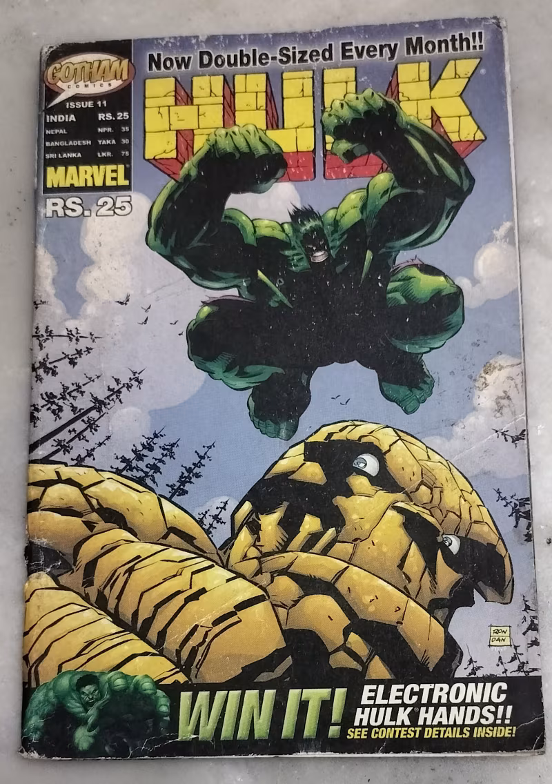 Chip on my Shoulder - Hulk - Marvel Comics