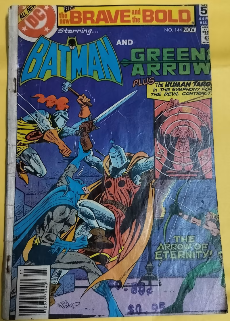 The Arrow of Eternity - "Batman and Green Arrow " - "old dc comics"