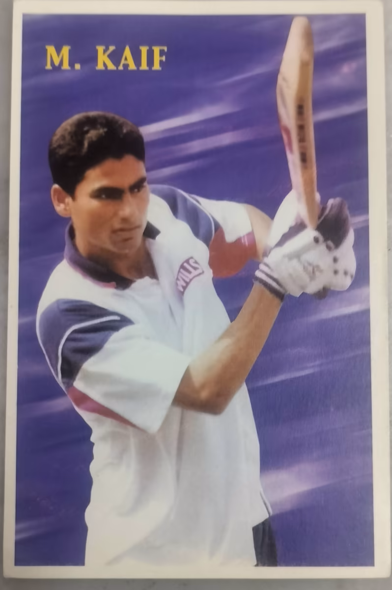 Vintage M. Kaif Postcard - "cricket"