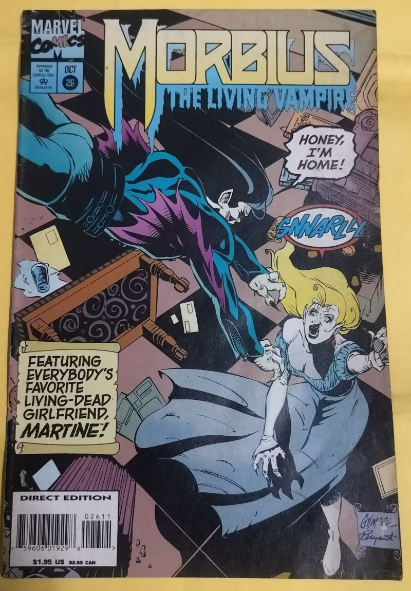 Silence of the Gargoyles - "Morbius The Living Vampire"