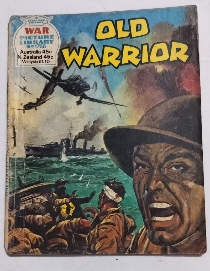 Old warrior -  war picture library