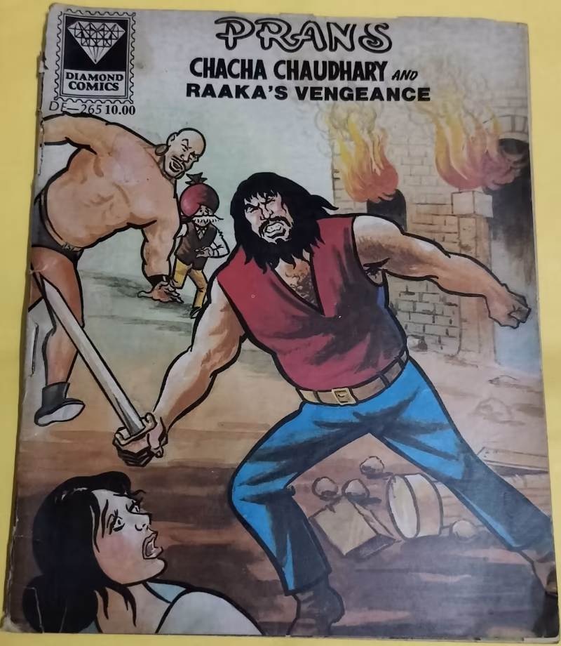 Chacha Chaudhary and Raaka's Vengeance - "old diamond comics"