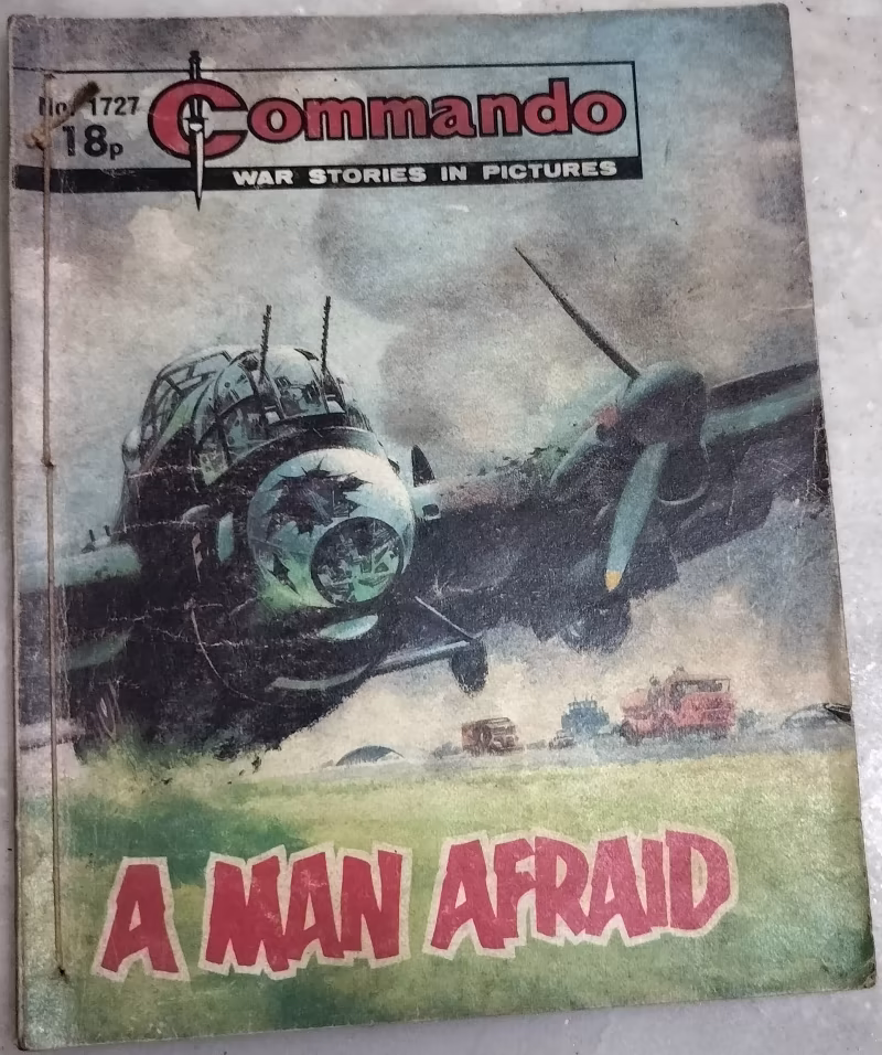 A Man Afraid - Commando - War Stories in Pictures