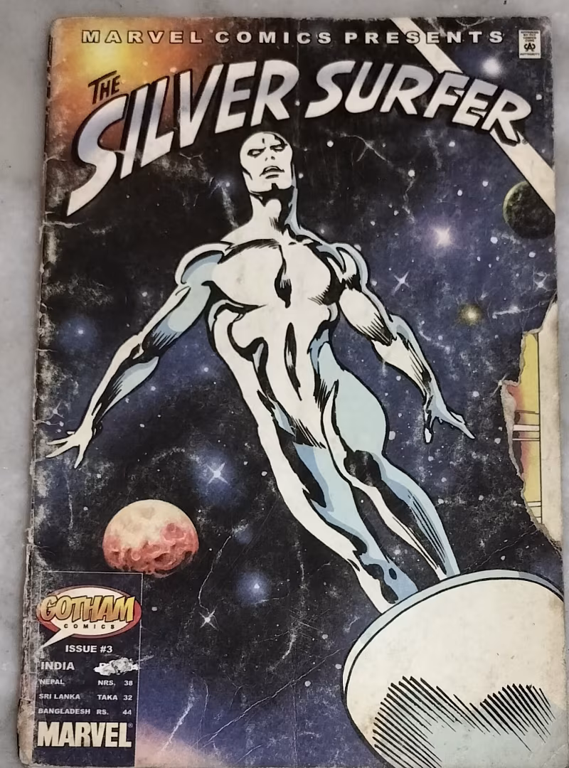 The suffer and the spider- silver surfer