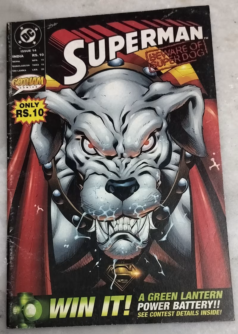 A Tale of crypto the superdog - Superman