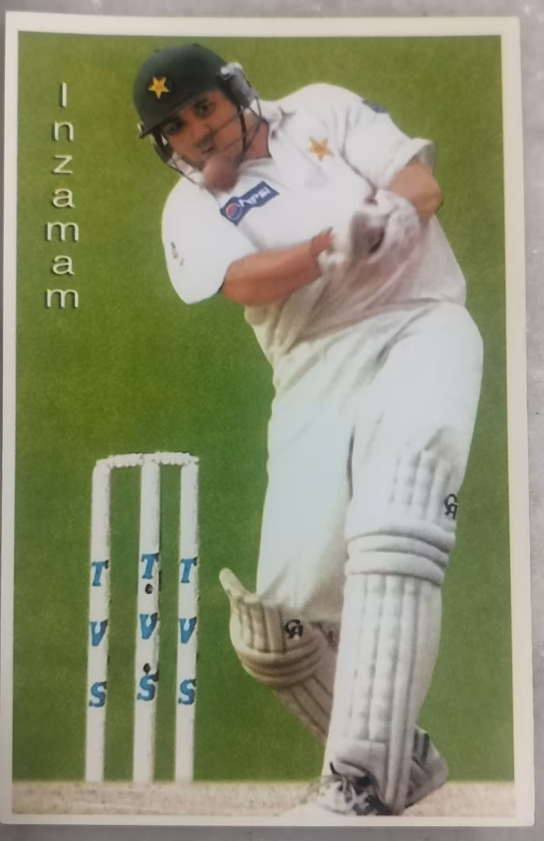 Vintage Inzamam Postcard