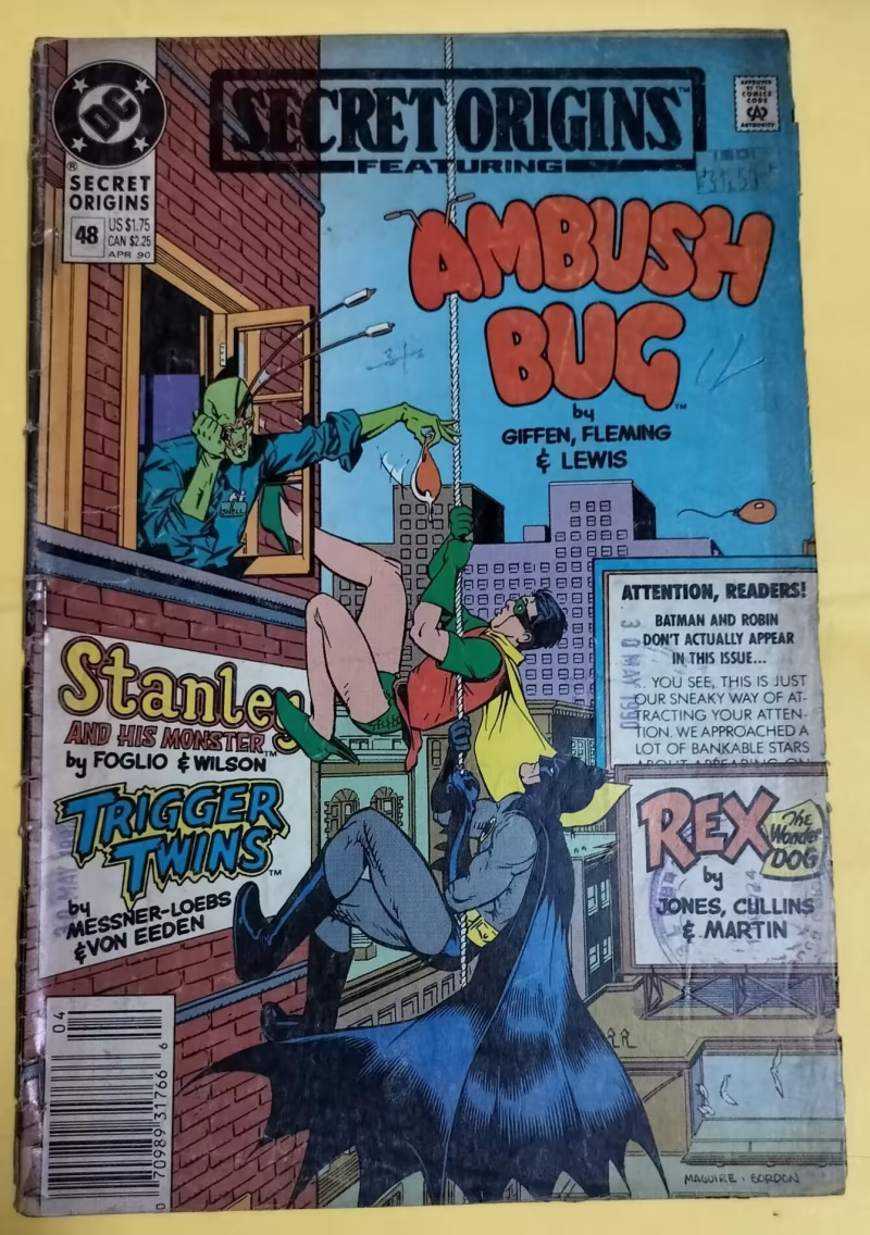 The Secret Origin of Ambush Bug - "Batman"