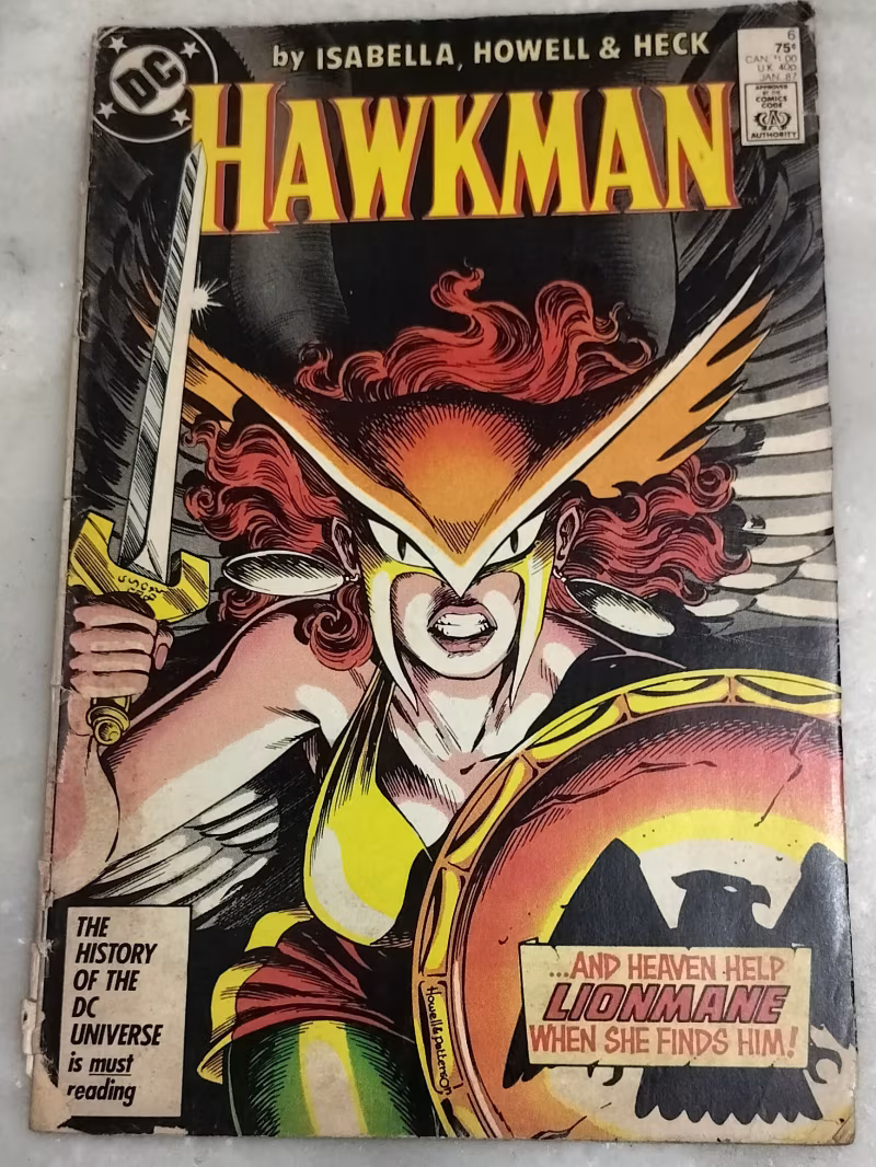 A Lion of the Streets - Hawkman