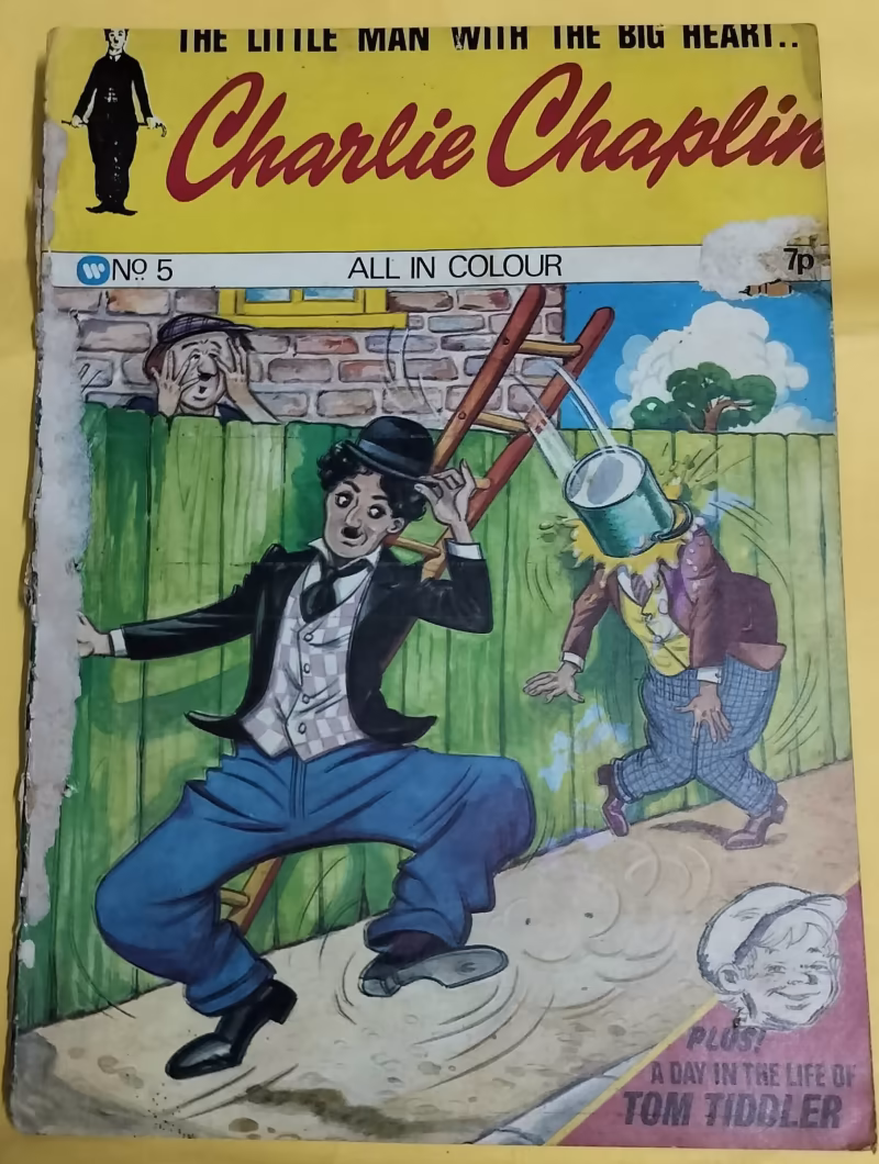 The little man with the big heart.. - "Charlie Chaplin"