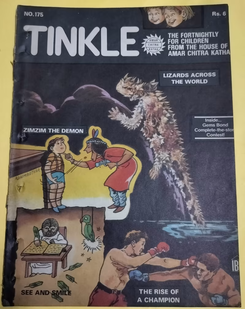 Tinkle - "rare tinkle comics"